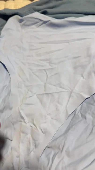 Cum on wifes panties 6