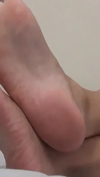 Erica Gives Hot Footjob for Two Dicks