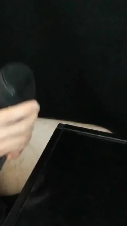 Solo electric masturbator creampie