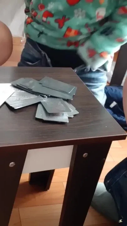 A card game turned into a hot lesbian threesome Clip 2