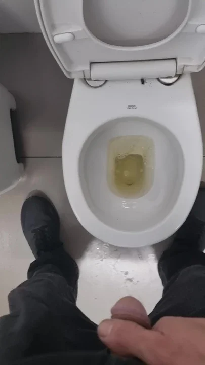 in public toilet