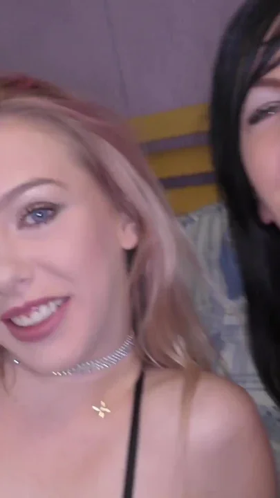 Sexy Gina and Grace Enjoy a Gangbang