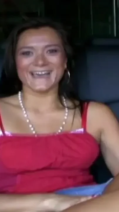 Crazy sex in car for a crazy slut