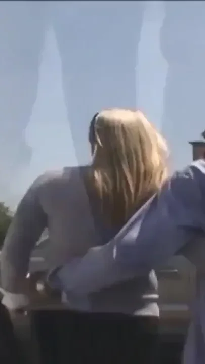 Big boobs blonde MILF takes BBC facial