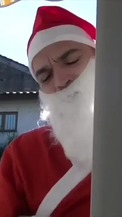 Young straight Arab fucked by Santa Claus surprise