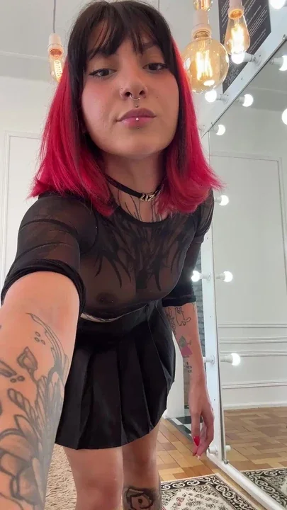 tattooed and pierced nipples latina