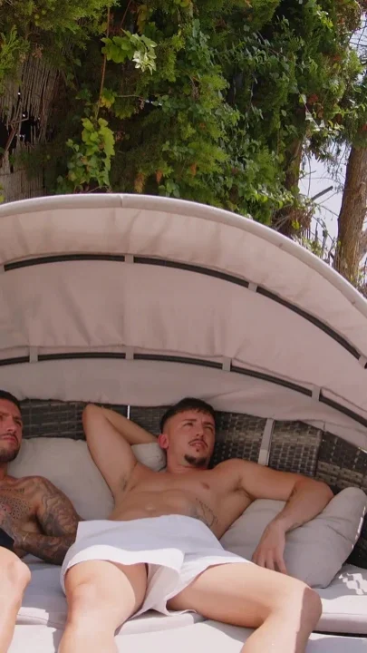 Two Big Cocks for a Russian Pussy