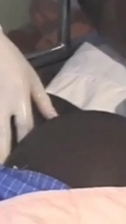 Fucked by doctor a sexy black boy with XXL cock