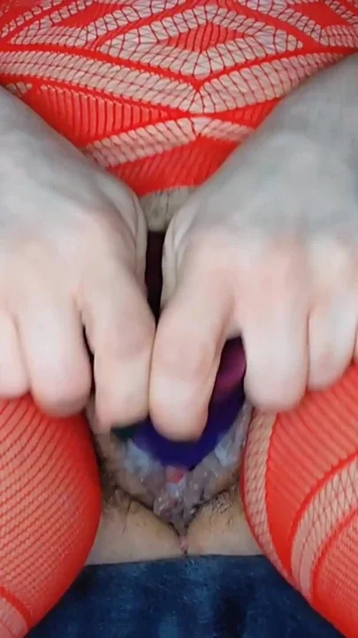 Red Stockings And Dripping Cream Clip 1
