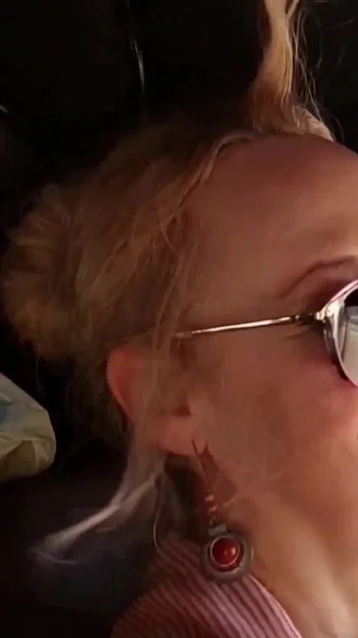 Mature Blonde Wife Enjoys Sex in Stockings