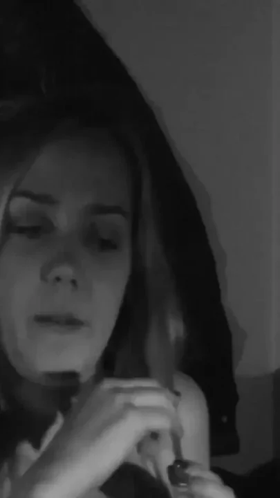 Blonde beauty controlling orgasm