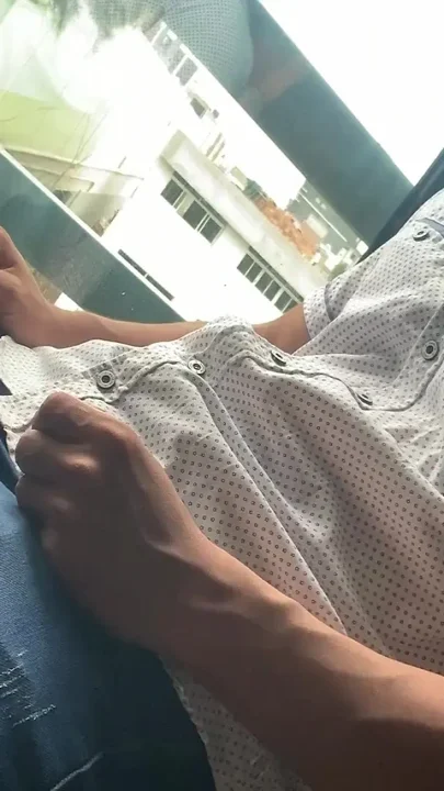 On the Rooftop Receiving a Blowjob
