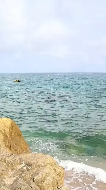 We Found a Spot in Sant Pol Beach