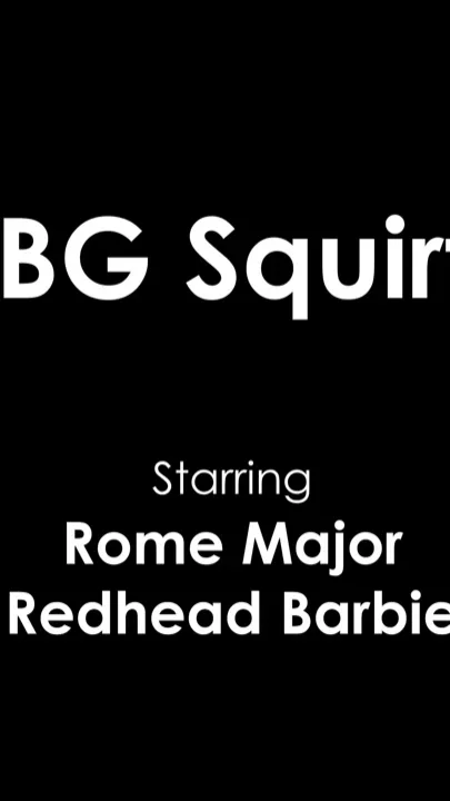 Redhead Barbie Squirts While Fucking BBC