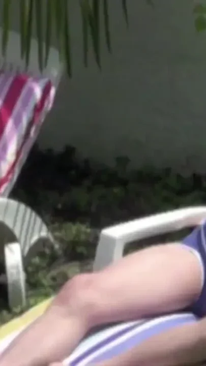 Webcam in the garden with a straight sucking by gay
