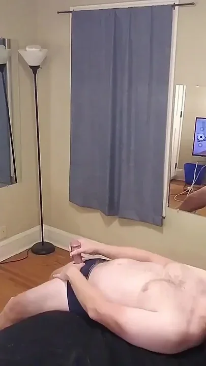 Jacking Off in Front of Mirrors Clip 2
