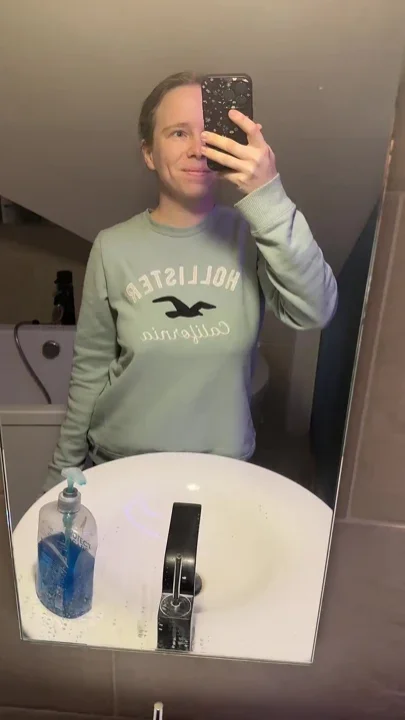 Undressed in the Bathroom