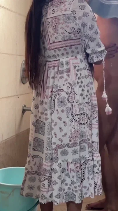 stepson saw MILF Saara naked after shower and couldnt hold his cock away from