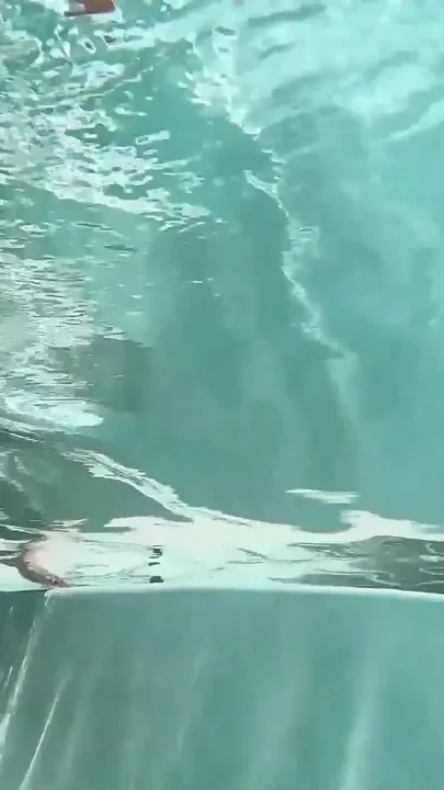 Underwater Swimming Pool Threesome