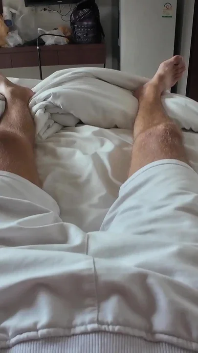 I Start Playing with My Dick She Can't Resist Grabs It and Starts Sucking