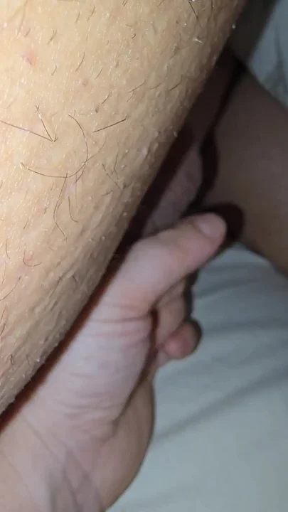 Step mom hand milking step son balls under blanket without shame Clip 1