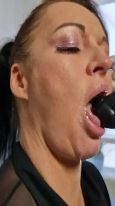 Strap-on lesbian mature fuck