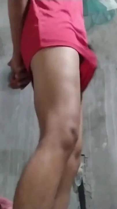 Young Man Gives Himself a Blowjob in His Room