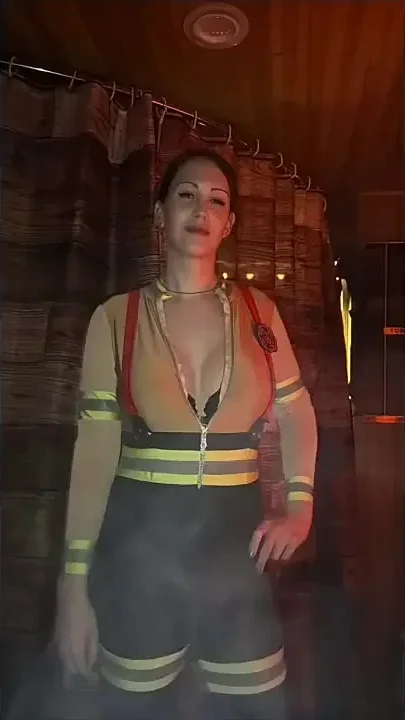 Hot Trans Firefighter Stuck Suck and Fuck Hardcore BBC