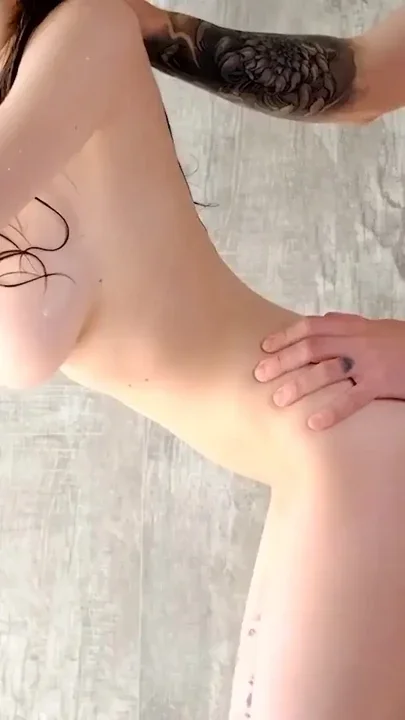 Doggy with facial cumshot in my shower Clip 2