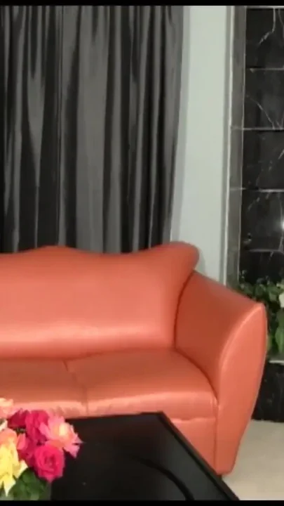 Sexy lady in fishnets fucks a cock through a glory hole