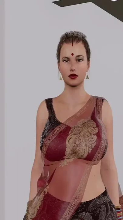 Desi Indian Stepmom Caught Naked in the Bathroom Fingering Her Pussy
