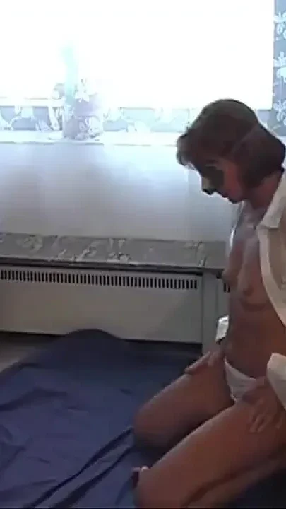Amateur real couple pussy fucking in masked in dogging position