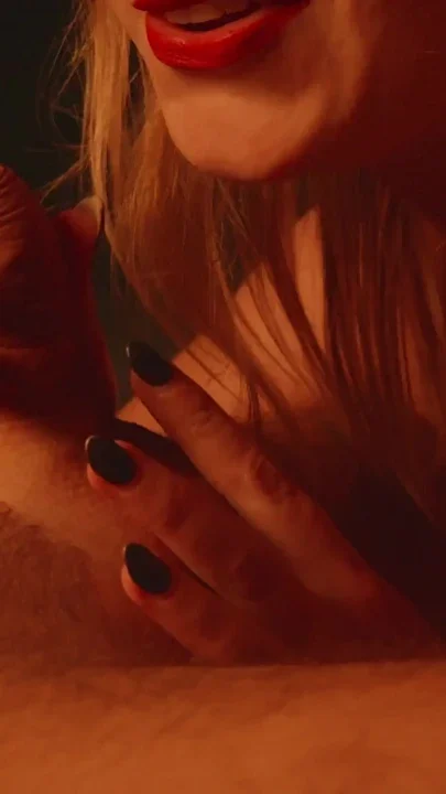 Perfect Girl Gives a Deep Blowjob with Lots of Spit - Sensual Asmr