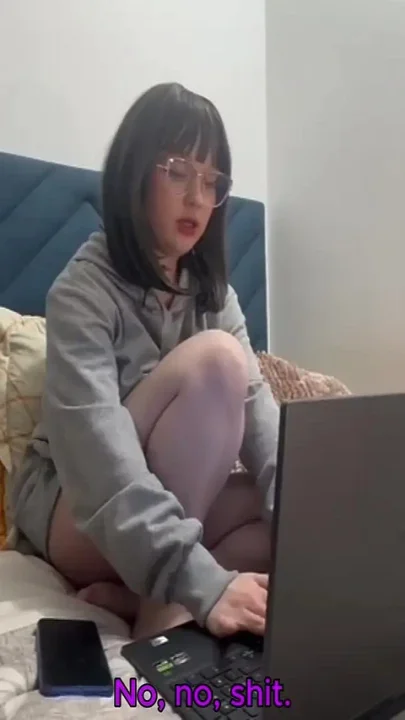 Naughty Wife Calls Husband While Fucking the Pc Technician