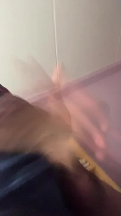 Slapping on my hard cock