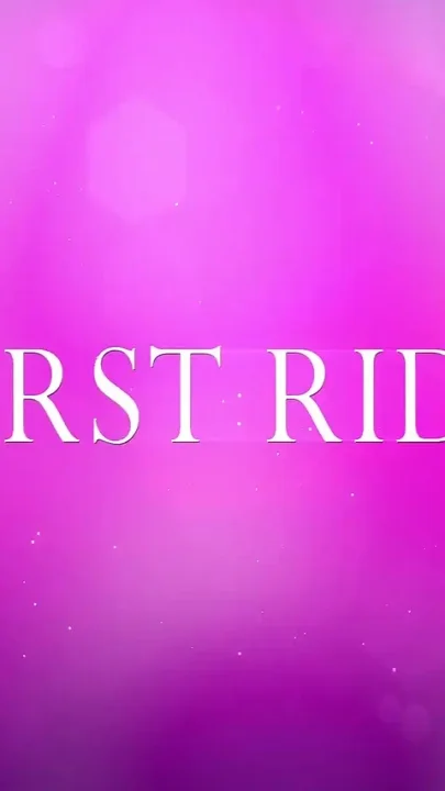 First Ride