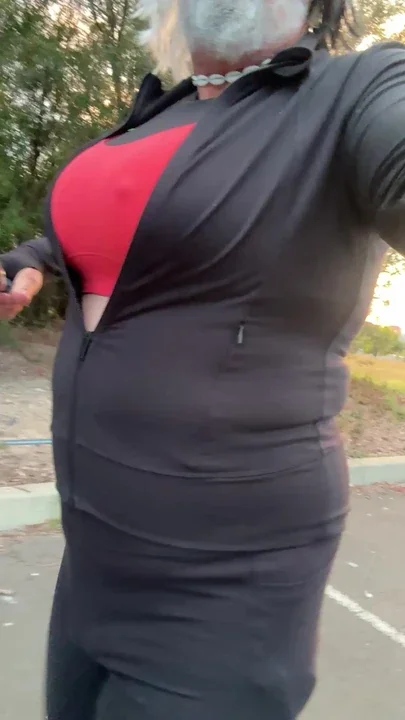 morning walk outside