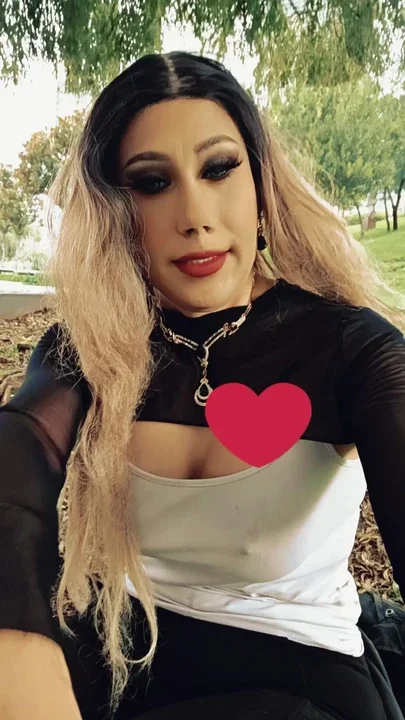 Sitting in the park enjoying the day