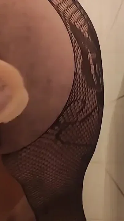 Chubby sissyboy anal training and cumming