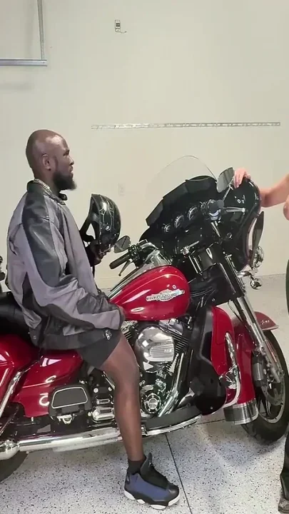 Nina Loves Her Motorcycle
