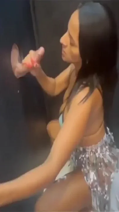I Invited Malu Paz to Go with Me to Gloryhole at Freedom Swing Club to Suck Cock with Me