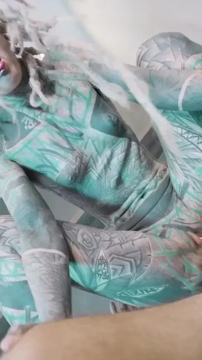 Tattooed Girl Takes Big Cock in Room Clip 1