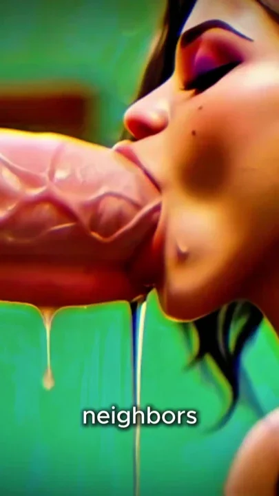 4K AI 3D Animated Porn – Latina Baddie Worships Big White Cock Interracial ASMR