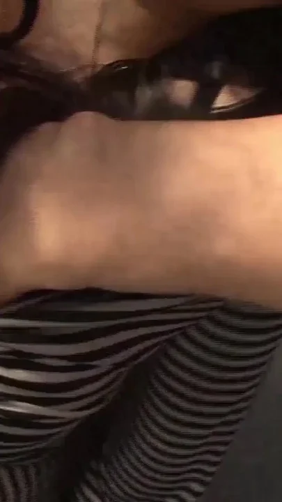 Hot girl gets a vibrator inside ass as she rides dick inside pussy