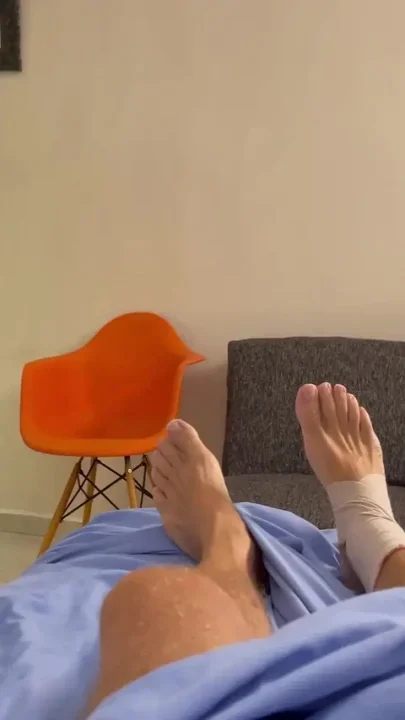 The nurse arrives to fix everything with her beautiful lips