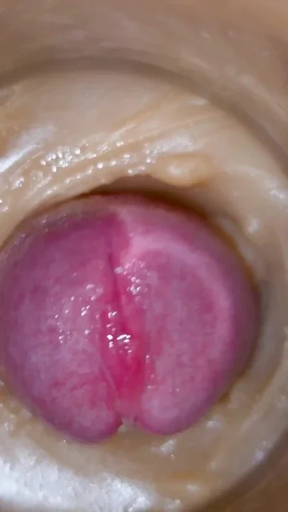 Huge ejaculatory dose of sperm in pussy ASMR Clip 1