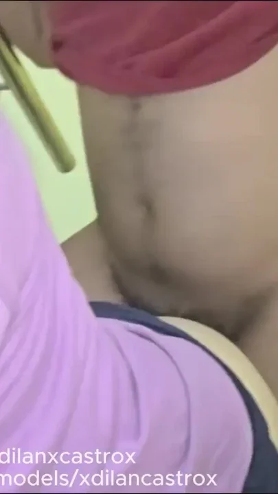 MY STRAIGHT NEIGHBOR FUCKS ME BAREBACK AFTER FUCKING HIS GIRLFRIEND'S VAGINA AND
