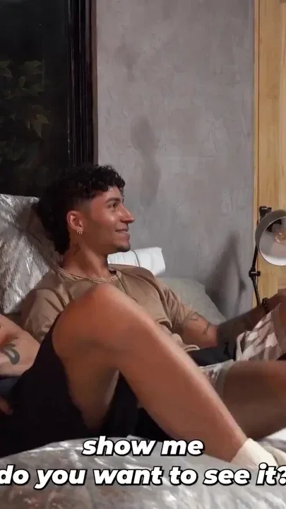 What are they doing Stepson and his friend masturbate and their stepmother