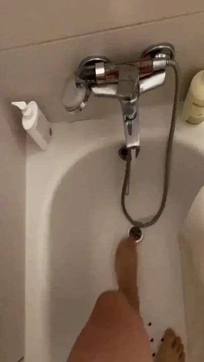 Cute Girl Sucks Deep In The Shower And Gets Huge Load On Her Tits