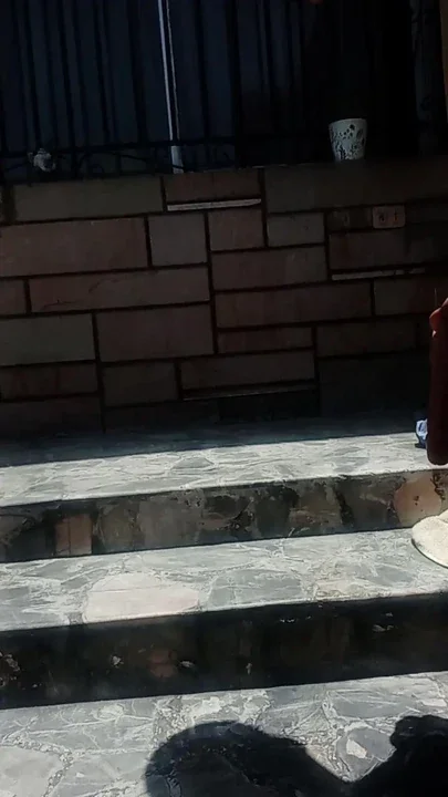Playing with my in the sun